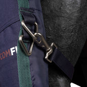 WeatherBeeta ComFiTec Plus Dynamic Turnout High Neck 220 g Navy/Forest Green WeatherBeeta ComFiTec Plus Dynamic Turnout High Neck 220 g Navy/Forest Green