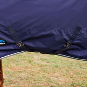 WeatherBeeta ComFiTec Tyro Turnout Standard Neck 50 g Blu marino/Carbone WeatherBeeta ComFiTec Tyro Turnout Standard Neck 50 g Blu marino/Carbone