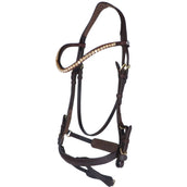 Kavalkade Briglia Caliano Cerra Marrone/Ottone Kavalkade Briglia Caliano Cerra Marrone/Ottone
