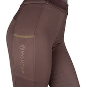 Montar Leggings da Equitazione MoGlenda Full Grip Marrone Montar Leggings da Equitazione MoGlenda Full Grip Marrone