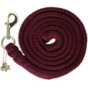 Bucas Corda per cavezza Show-Line con Moschettone Borgogna Bucas Corda per cavezza Show-Line con Moschettone Borgogna