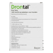 Drontal Dog Tasty Compressa Vermifuga Cane Drontal Dog Tasty Compressa Vermifuga Cane