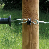 Ako Isolatore per maniglia zincato 2 ganci 10 pezzi Ako Isolatore per maniglia zincato 2 ganci 10 pezzi