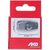 Ako Morsetti per corda zincati 2,5mm 5 pezzi Ako Morsetti per corda zincati 2,5mm 5 pezzi