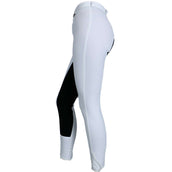 HKM Pantaloni da Equitazione Basic Bianco/Nero HKM Pantaloni da Equitazione Basic Bianco/Nero