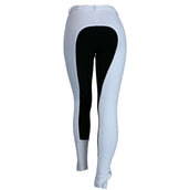 HKM Pantaloni da Equitazione Basic Bianco/Nero HKM Pantaloni da Equitazione Basic Bianco/Nero
