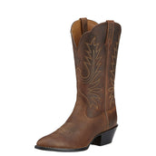 Ariat Stivale western Heritage R Toe Donna Marrone Ariat Stivale western Heritage R Toe Donna Marrone