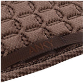 ANKY Sottosella Check Velvet XB25003 Dressage Deep Taupe ANKY Sottosella Check Velvet XB25003 Dressage Deep Taupe