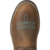 Ariat Stivali Western Delilah Round Toe Distressed Brown Ariat Stivali Western Delilah Round Toe Distressed Brown