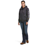 Ariat Felpa con cappuccio e zip Rebar All-Weather Donne Charcoal Heather Ariat Felpa con cappuccio e zip Rebar All-Weather Donne Charcoal Heather