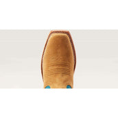 Ariat Stivali Western Futurity Boon Donne Buckskin Roughout Ariat Stivali Western Futurity Boon Donne Buckskin Roughout