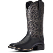 Ariat Stivali Western Round Up Remuda Donne Black Deertan Ariat Stivali Western Round Up Remuda Donne Black Deertan