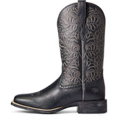 Ariat Stivali Western Round Up Remuda Donne Black Deertan Ariat Stivali Western Round Up Remuda Donne Black Deertan