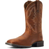 Ariat Stivali Western Hybrid Ranchwork Uomini Thatch Brown Ariat Stivali Western Hybrid Ranchwork Uomini Thatch Brown