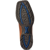 Ariat Stivali Western Hybrid Ranchwork Uomini Thatch Brown Ariat Stivali Western Hybrid Ranchwork Uomini Thatch Brown