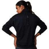 Ariat Maglione Breathe Zip Nero Ariat Maglione Breathe Zip Nero