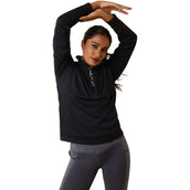 Ariat Maglione Breathe Zip Nero Ariat Maglione Breathe Zip Nero