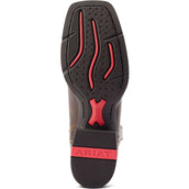 Ariat Stivali Western Round Up Back Zip Donne Worn Mocha/Rasberry Ariat Stivali Western Round Up Back Zip Donne Worn Mocha/Rasberry