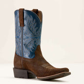 Ariat Stivali Western MNS Sport Narrow Cutter Toe Aged Smokehouse Roughout/Midni Ariat Stivali Western MNS Sport Narrow Cutter Toe Aged Smokehouse Roughout/Midni