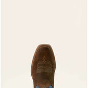 Ariat Stivali Western MNS Sport Narrow Cutter Toe Aged Smokehouse Roughout/Midni Ariat Stivali Western MNS Sport Narrow Cutter Toe Aged Smokehouse Roughout/Midni