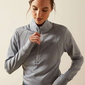 Ariat Shirt Team EQ 1/2 ZP Alloy Heather Ariat Shirt Team EQ 1/2 ZP Alloy Heather