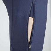 Back on Track Pantaloni da Equitazione Julia Full Grip Blu Back on Track Pantaloni da Equitazione Julia Full Grip Blu