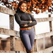 Back on Track Pantaloni da Equitazione Julia Full Grip Blu Back on Track Pantaloni da Equitazione Julia Full Grip Blu