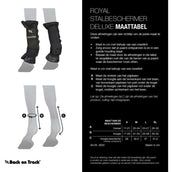 Back on Track Protettore per stalle Royal Deluxe Vino rosso Back on Track Protettore per stalle Royal Deluxe Vino rosso