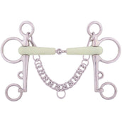 BR Pelham Apple Mouth Acciaio inossidabile BR Pelham Apple Mouth Acciaio inossidabile