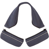 BR Collo e Patta delle Tasche Ankara Blu BR Collo e Patta delle Tasche Ankara Blu