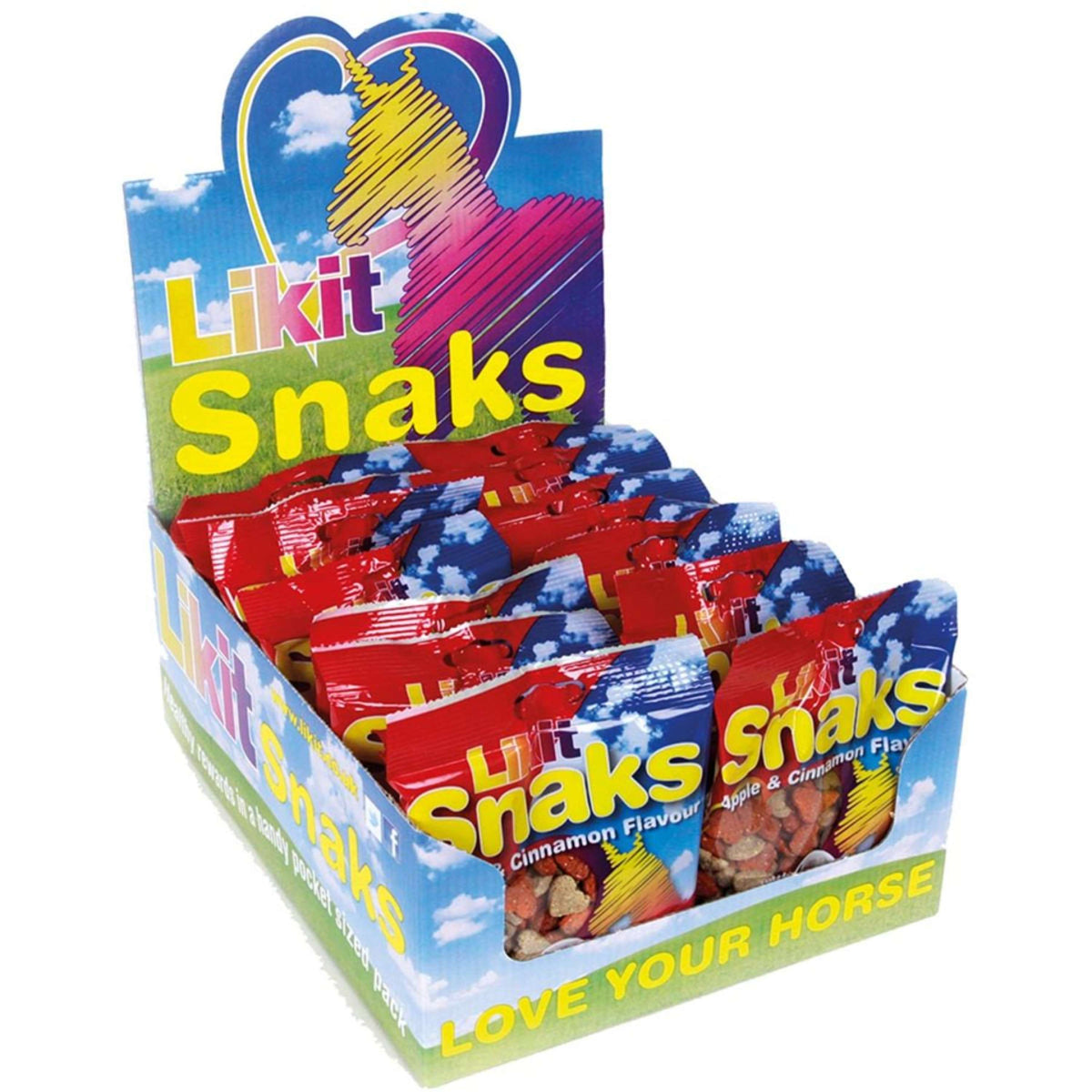 Likit Dolcetti per Cavalli Snaks Mela/Cannella Likit Dolcetti per Cavalli Snaks Mela/Cannella