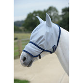 Bucas Buzz-Off Maschera Anti-Mosche Extended Nose Blu Bucas Buzz-Off Maschera Anti-Mosche Extended Nose Blu