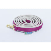 Bucas Lead Rein Dublin Padded Bacca/Argento Bucas Lead Rein Dublin Padded Bacca/Argento