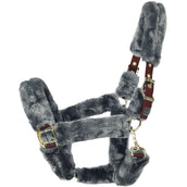 Bucas Capezzina Show-Line Full Fur Borgogna/Nero Bucas Capezzina Show-Line Full Fur Borgogna/Nero