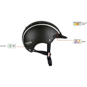 Casco Casco da equitazione Choice Nero Casco Casco da equitazione Choice Nero