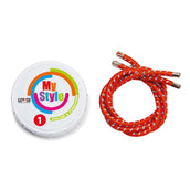 Casco Striscia di cristallo MyStyle Rosso riflettente Casco Striscia di cristallo MyStyle Rosso riflettente