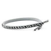 Casco Striscia di cristallo MyStyle Swarovski Nero Cromo Casco Striscia di cristallo MyStyle Swarovski Nero Cromo