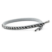 Casco Striscia di cristallo MyStyle Swarovski Nero Cromo Casco Striscia di cristallo MyStyle Swarovski Nero Cromo