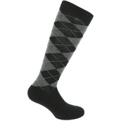 EQUITHÈME Calzini Argyle Nero/Grigio EQUITHÈME Calzini Argyle Nero/Grigio