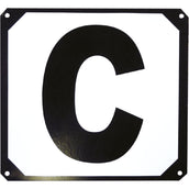 Hippotonic Lettere da dressage Nero/Bianco Hippotonic Lettere da dressage Nero/Bianco