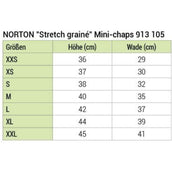 Norton Minichaps Stretch Grain Marrone Norton Minichaps Stretch Grain Marrone