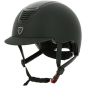 EQUITHÈME Casco da equitazione Airy Nero/Carbonio EQUITHÈME Casco da equitazione Airy Nero/Carbonio