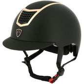 EQUITHÈME Casco da equitazione Airy Oro rosa/nero EQUITHÈME Casco da equitazione Airy Oro rosa/nero