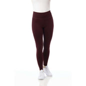 EQUITHÈME Leggings da Equitazione Lyly Rosso scuro EQUITHÈME Leggings da Equitazione Lyly Rosso scuro