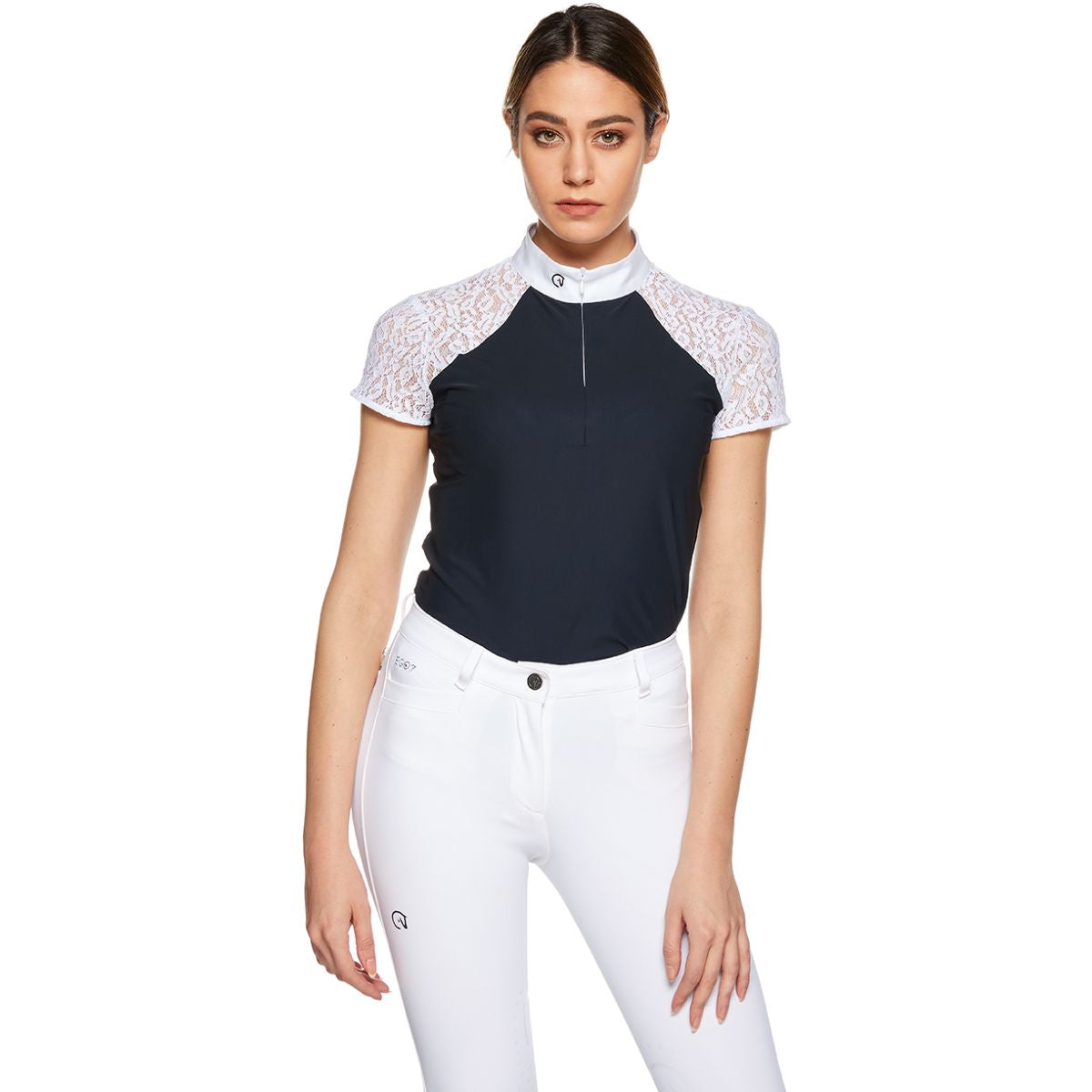 Ego7 Maglietta da Competizione Florentine Blu marino/bianco Ego7 Maglietta da Competizione Florentine Blu marino/bianco