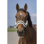 EQUITHÈME Capezzina Mouton Blu marino/bianco EQUITHÈME Capezzina Mouton Blu marino/bianco