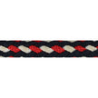 Blu marino/rosso/bianco