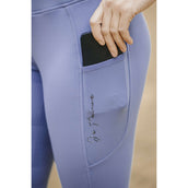 EQUITHÈME Leggings da Equitazione Flora Viola EQUITHÈME Leggings da Equitazione Flora Viola