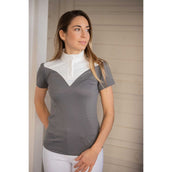 Pénélope Maglietta da Competizione Las Honey Maniche Corte Grigio Pénélope Maglietta da Competizione Las Honey Maniche Corte Grigio