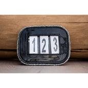 HB Startnummer Shine con Glitter Glitter nero/argento HB Startnummer Shine con Glitter Glitter nero/argento